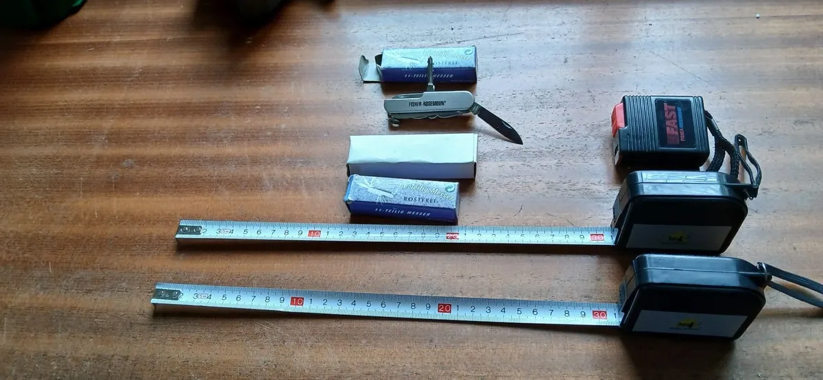 MEASURING TAPES 500M .SWISS ARMY KNIVES - Image 2