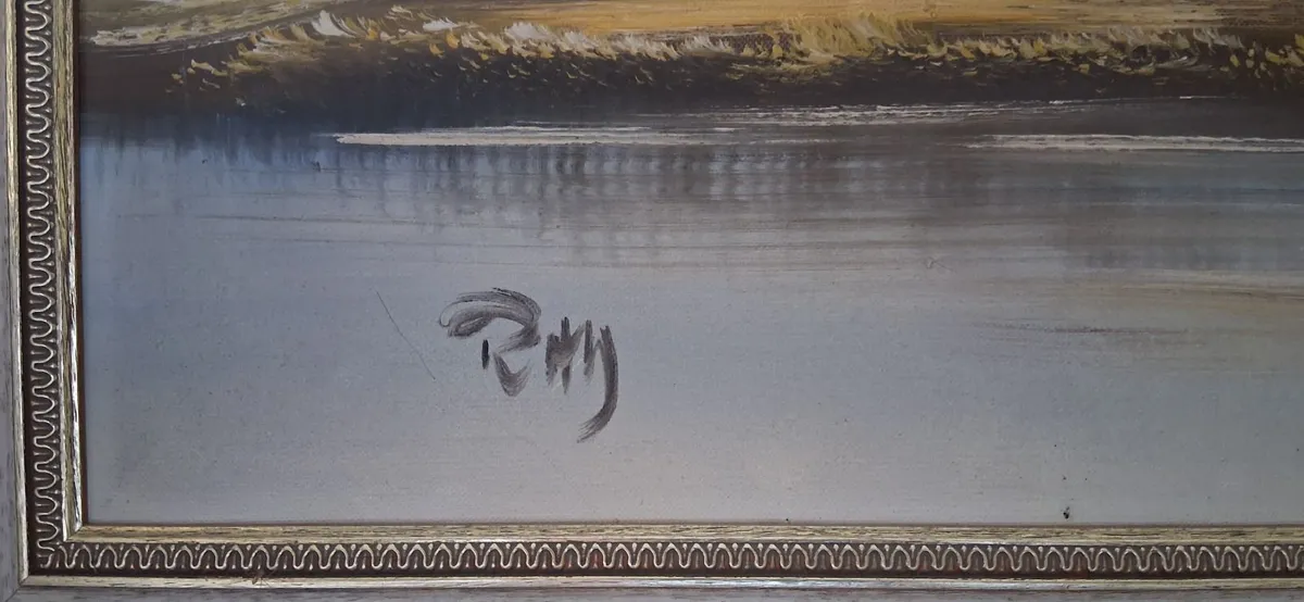 Original Oil Painting circa 1965 - Image 2