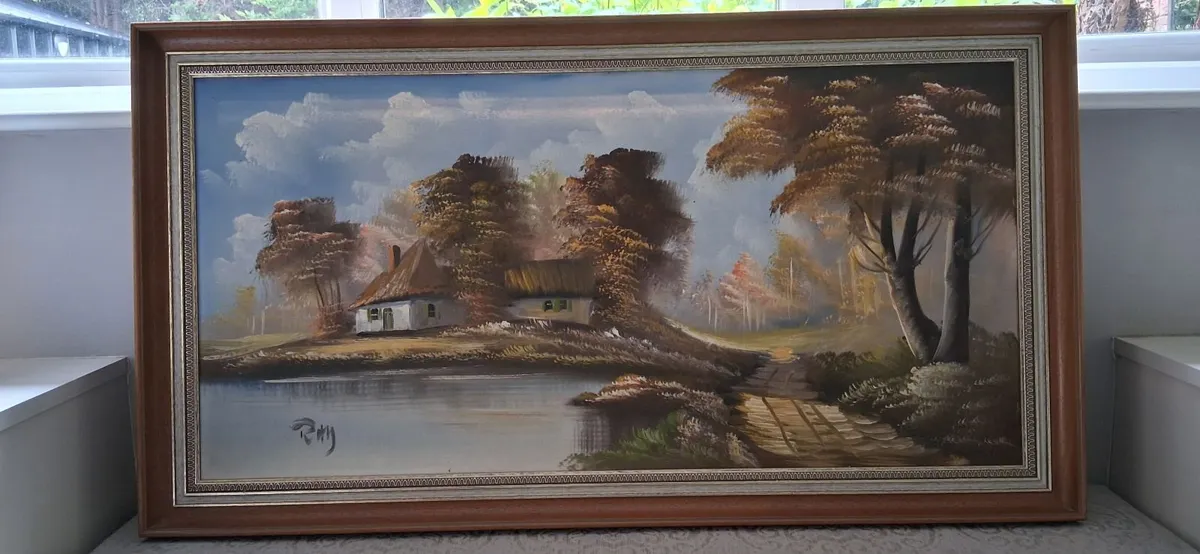Original Oil Painting circa 1965 - Image 1