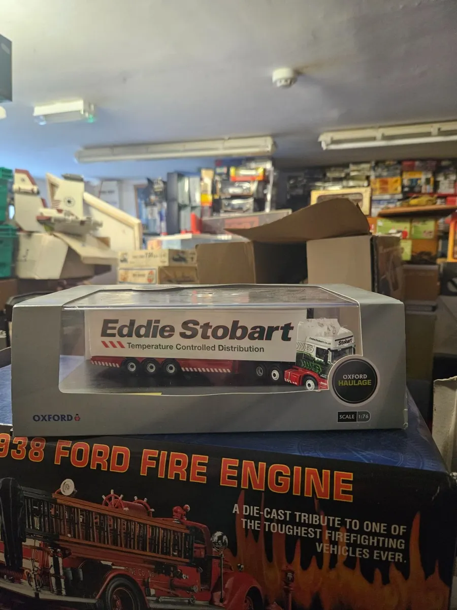Corgi Oxford Eddie Stobart Scania Tractor Unit and - Image 1