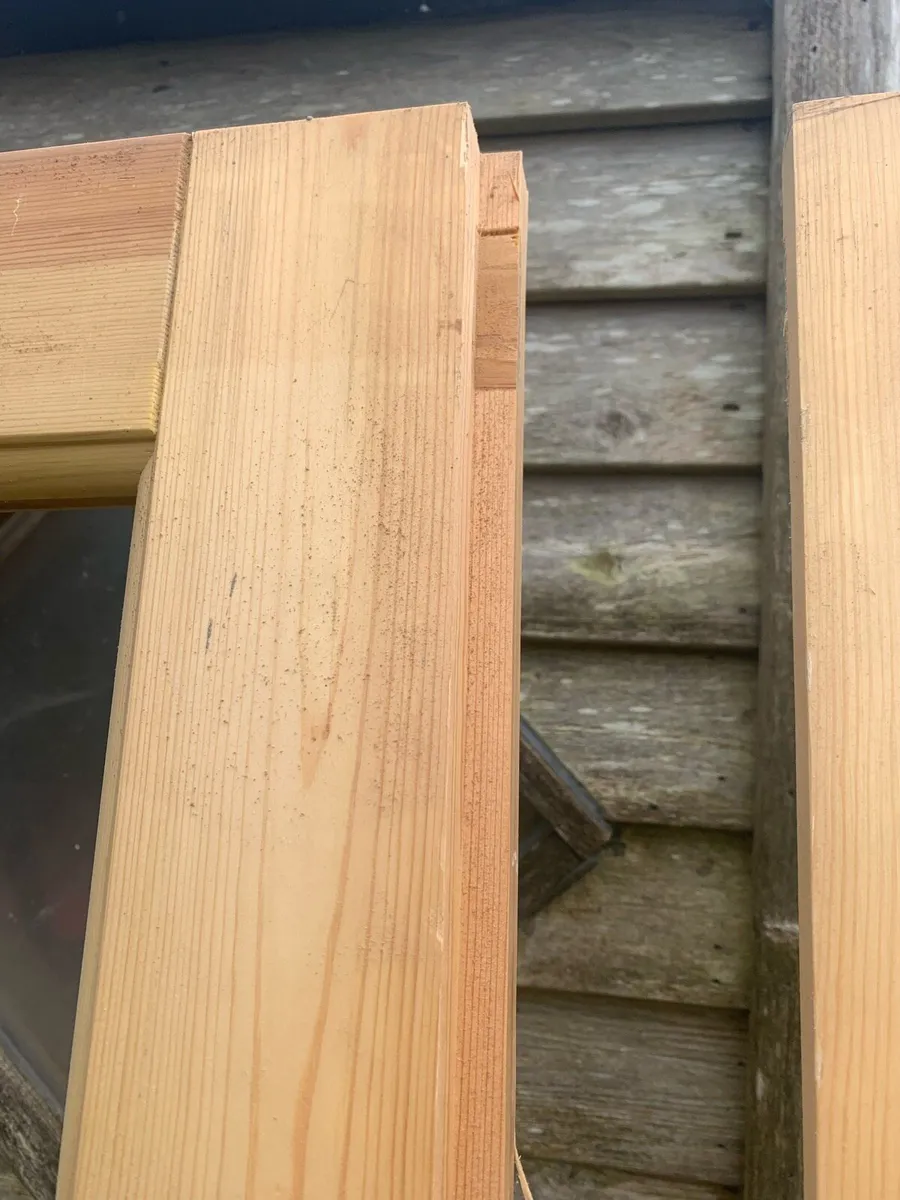Pine double doors - Image 2