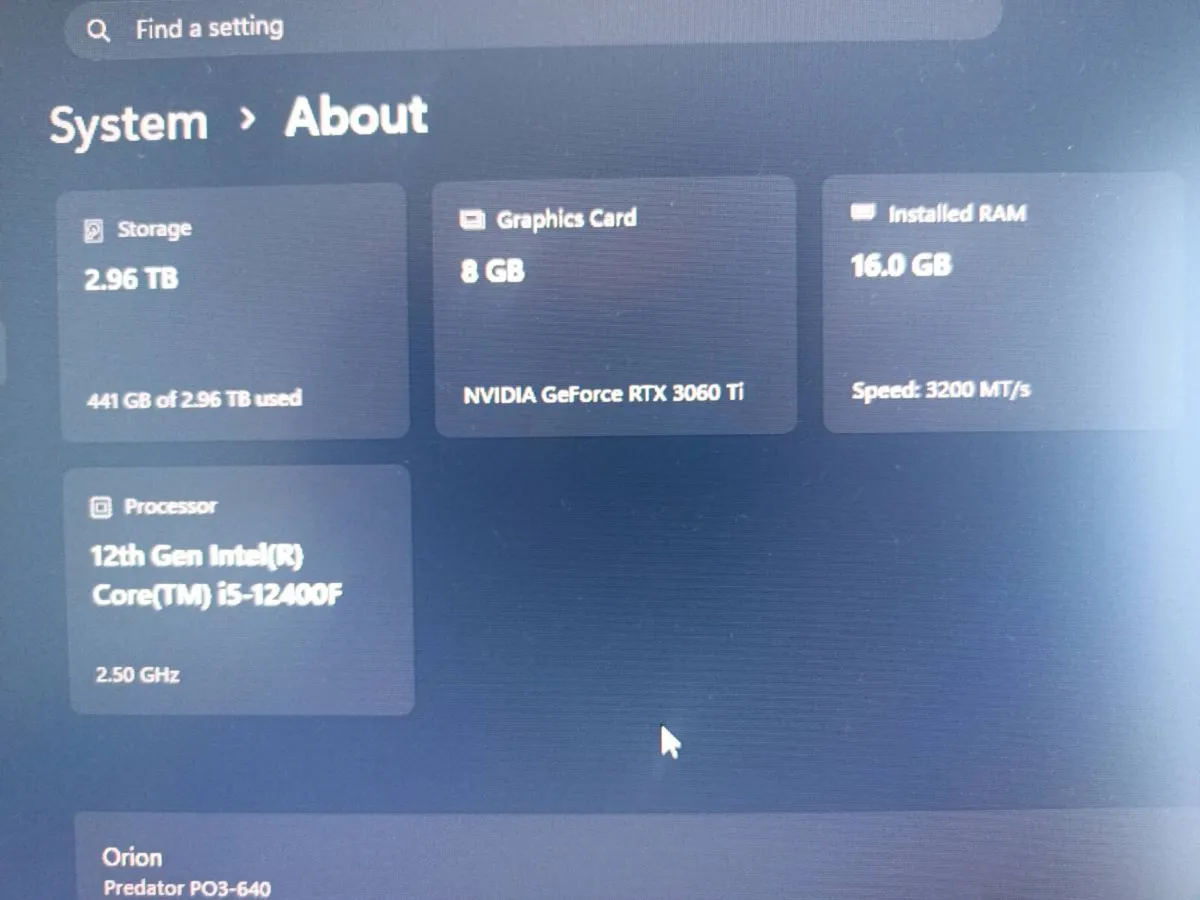 Gaming PC RTX 3060TI - Image 4