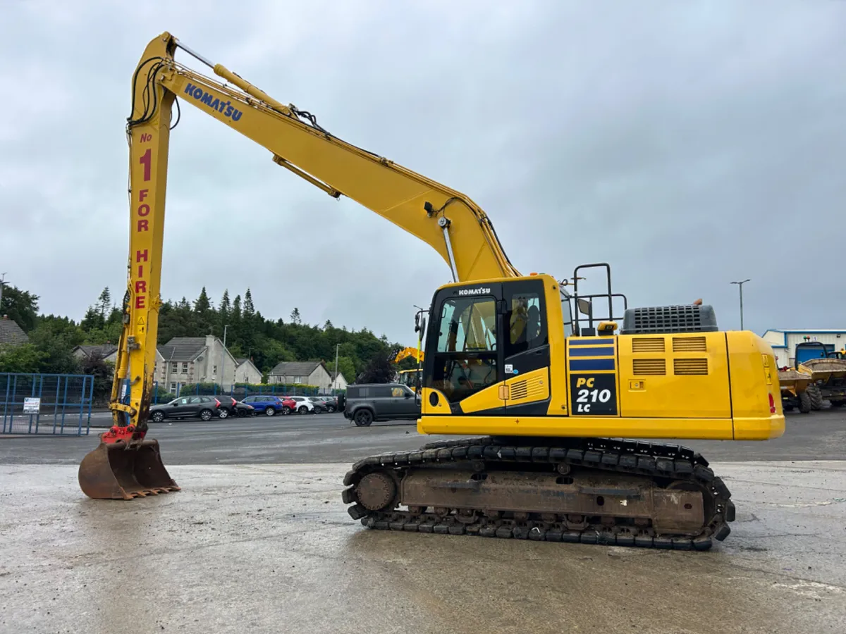 2019 Komatsu PC210 Long Reach Only 2300Hrs -MULLAN - Image 4