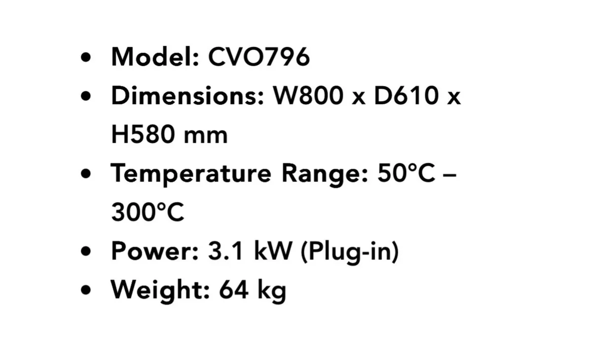Banks CVO796 Gastronom Convection Oven - Image 4