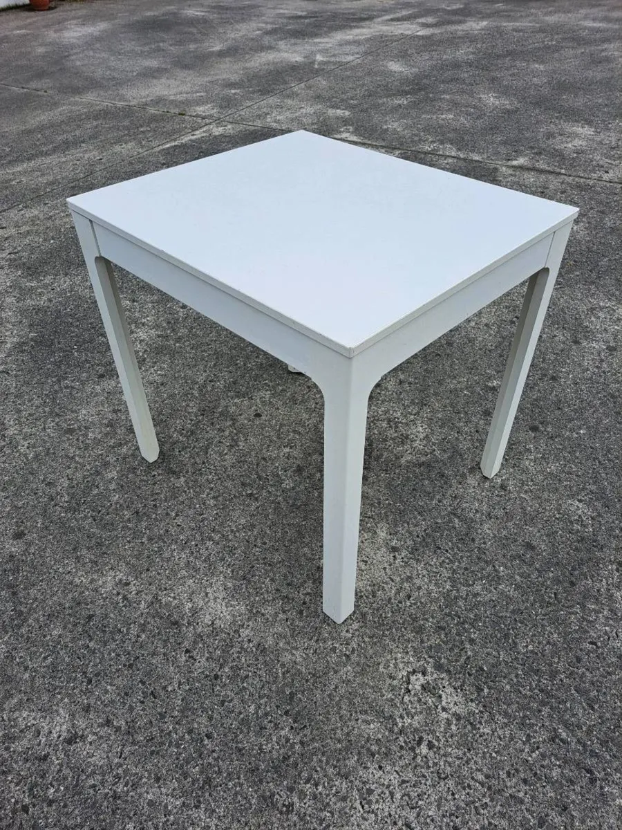 Ikea white extendable table - Image 2