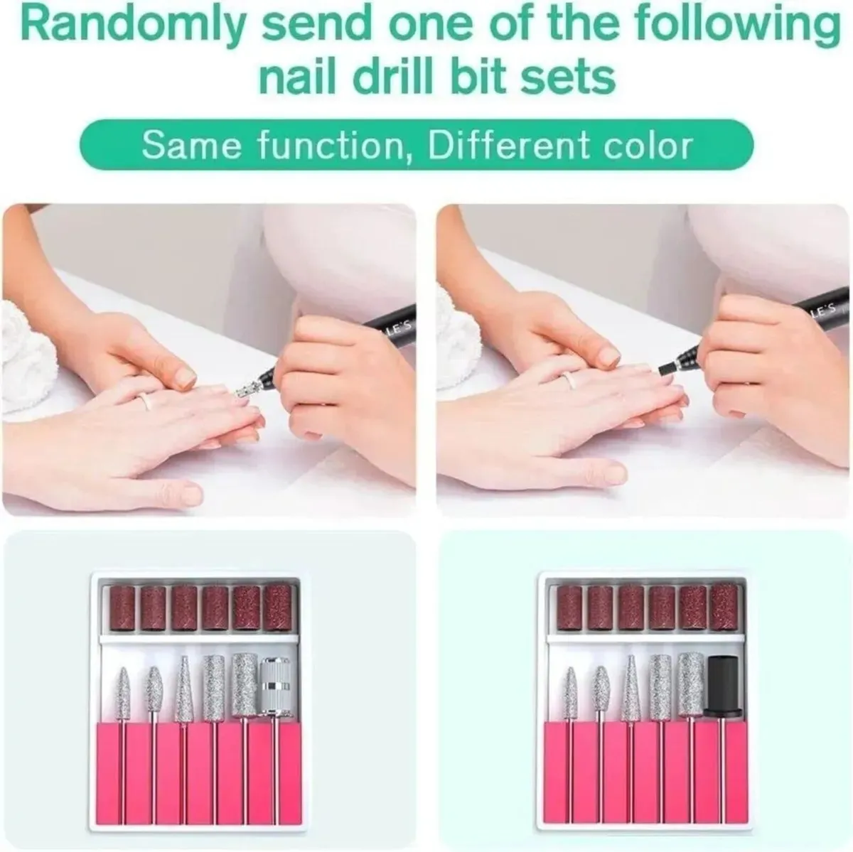 Electric Nail Drill Kit for Acrylic Gel Nails - Image 4