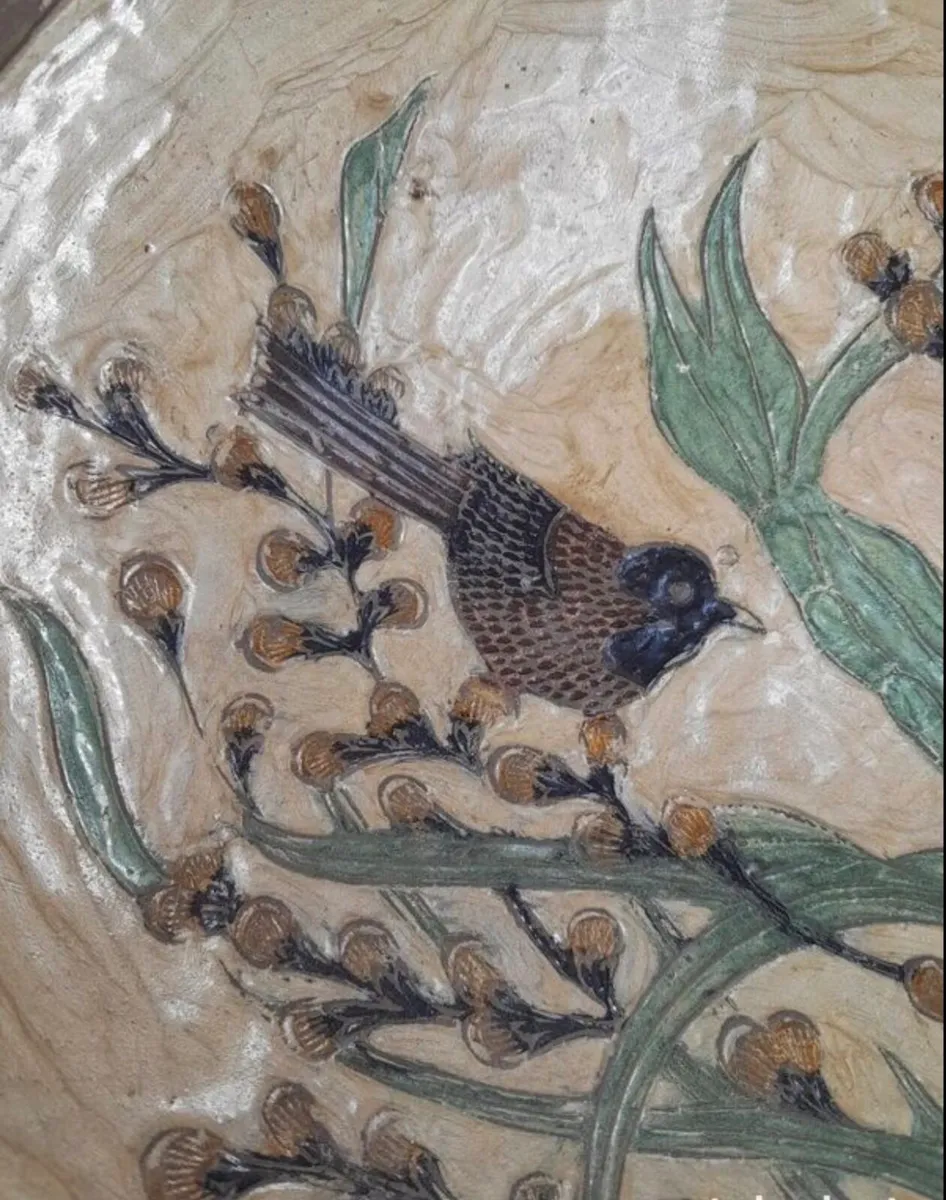 Bronze Plate Cloisonne Enamel Mid 20th Century - Image 2