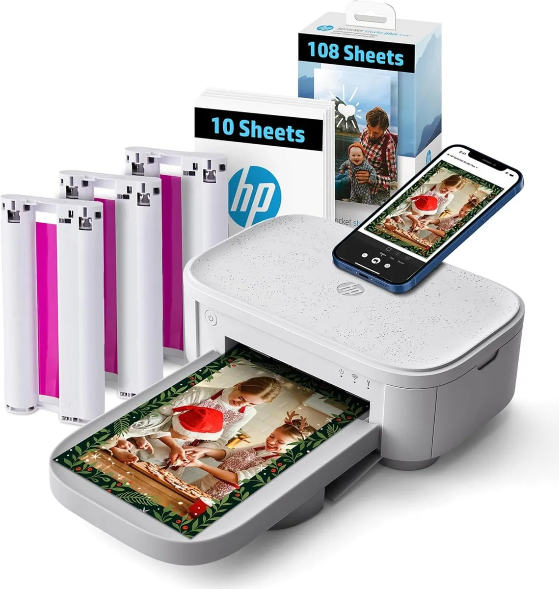 HP Sprocket studio Plus 4x6 Instant Photo Printer - Image 1
