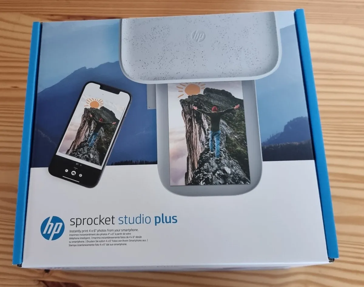 HP Sprocket studio Plus 4x6 Instant Photo Printer - Image 3
