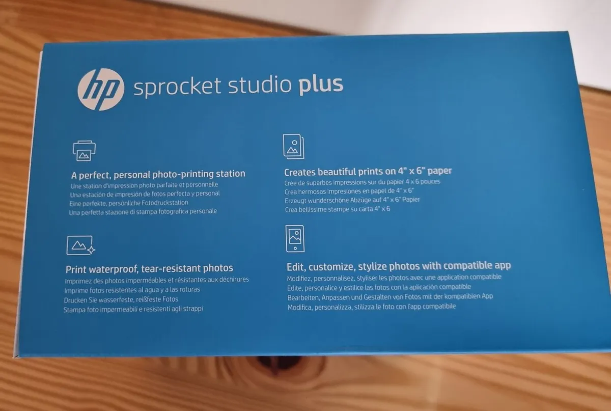 HP Sprocket studio Plus 4x6 Instant Photo Printer - Image 4