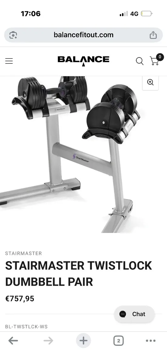STAIRMASTER DUMBBELLS - Image 3