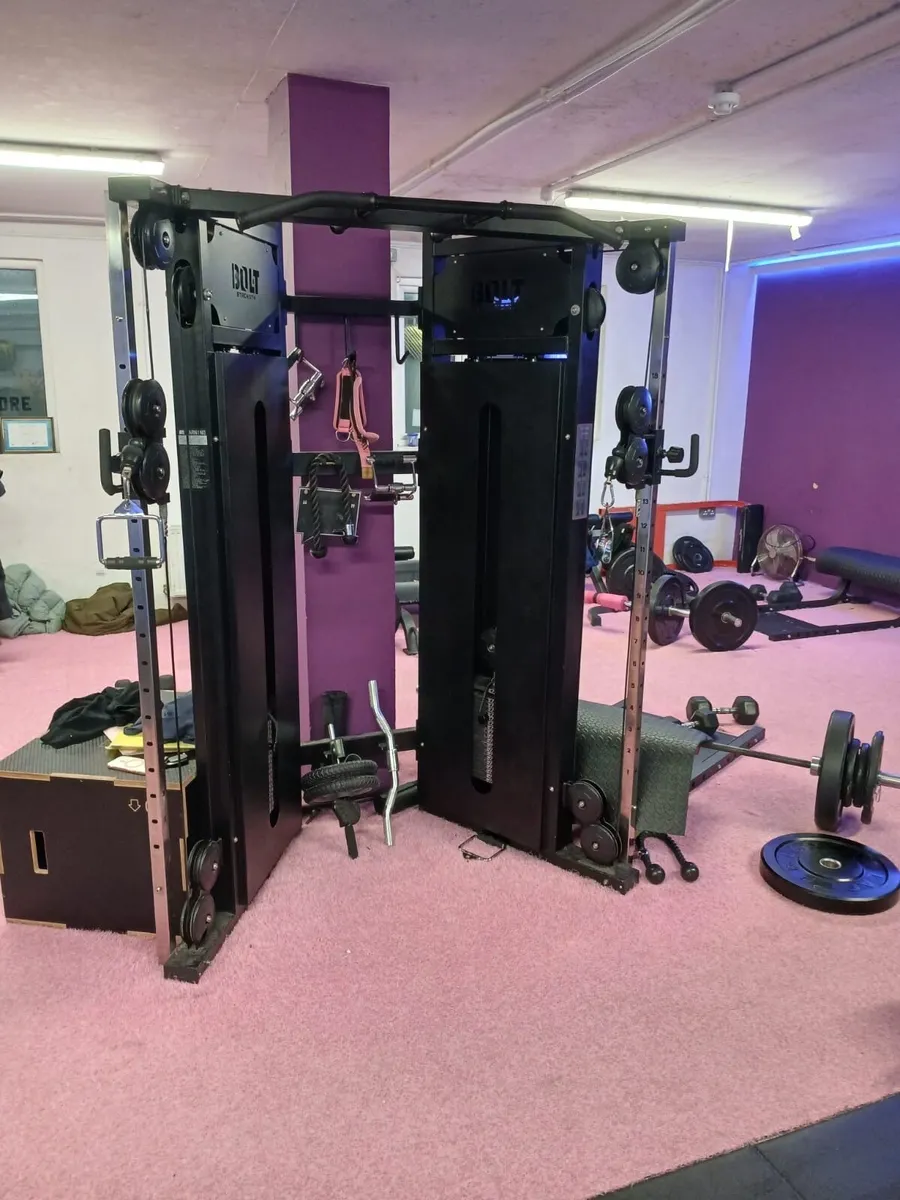 Gym double cable pulley - Image 2