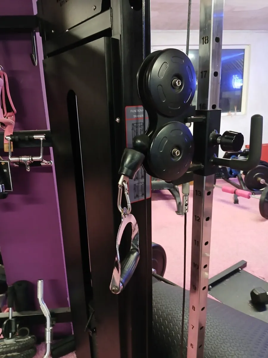 Gym double cable pulley - Image 3
