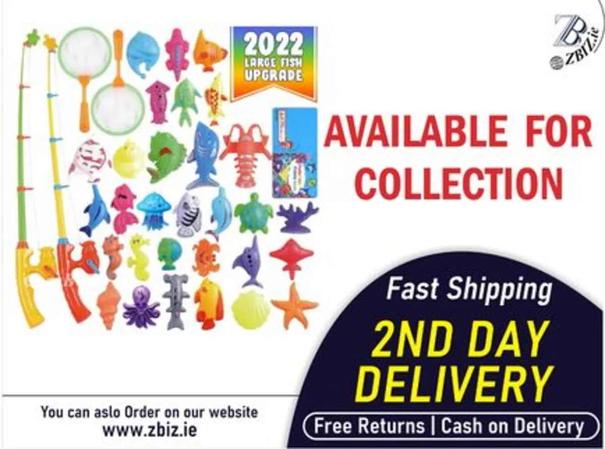 Magnetic Fishing Toys Game Set for Kids - Image 1