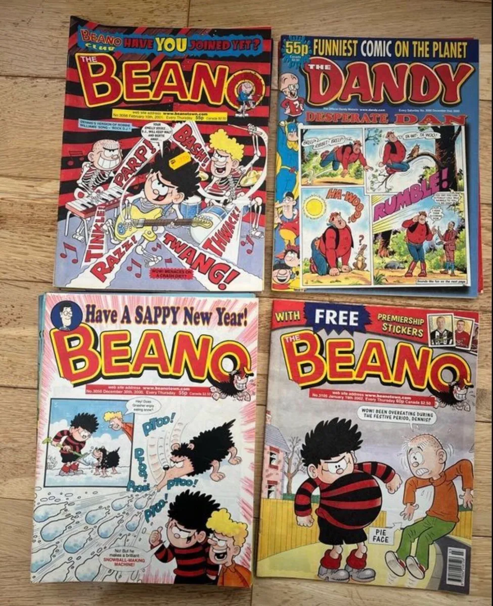 34 vintage comics