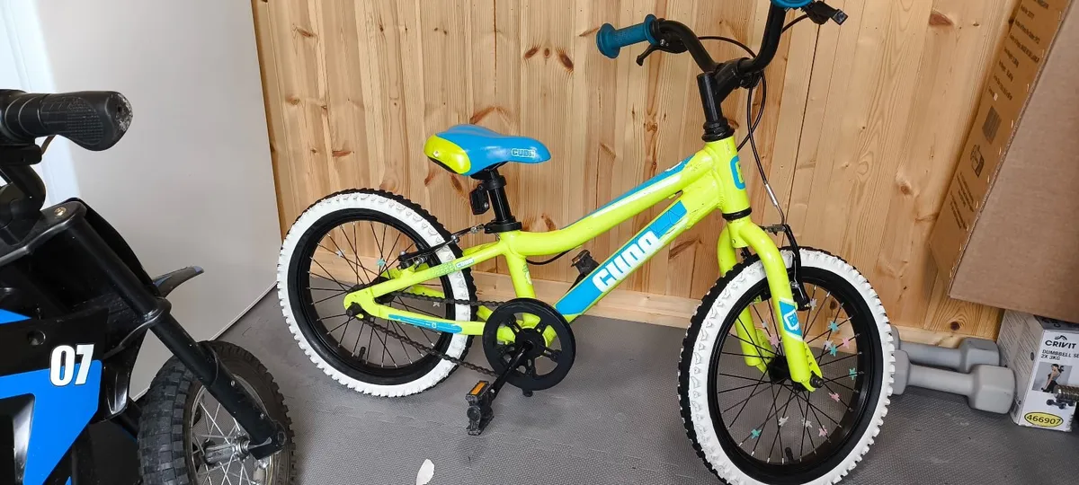 Cuda Blox Pavement Bike Green 16"  Great Condition - Image 2