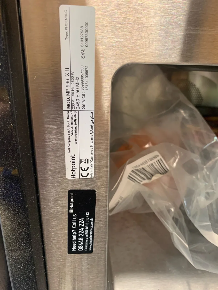 Hotpoint Built-in Microwave Oven - Image 4