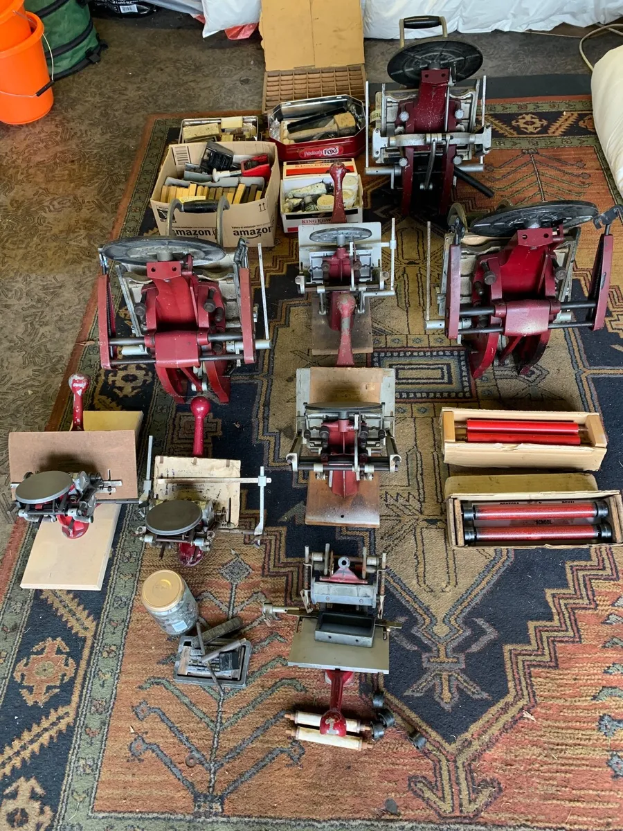 Adana Printing Letterpress Presses, Type and Acces - Image 1