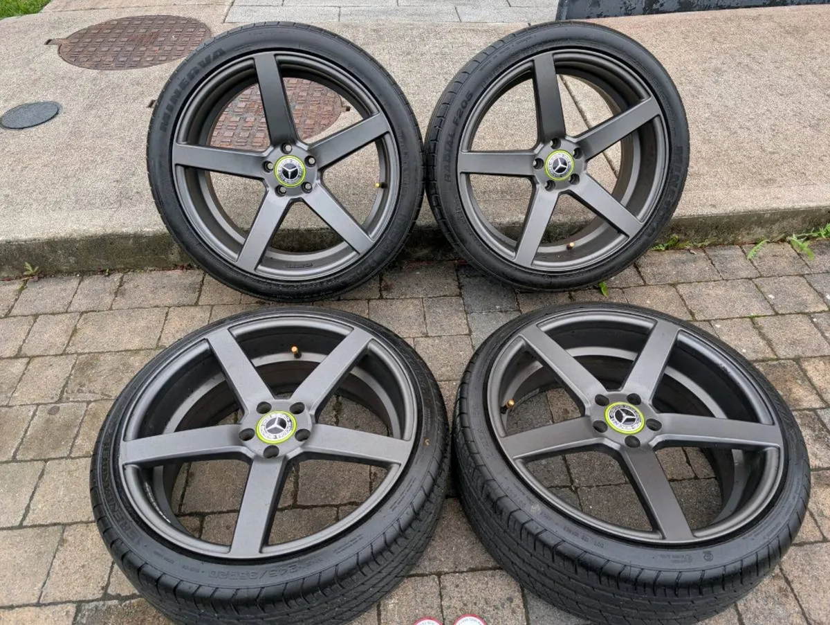 R20 5X112 VOSSEN style alloy wheels - Image 1