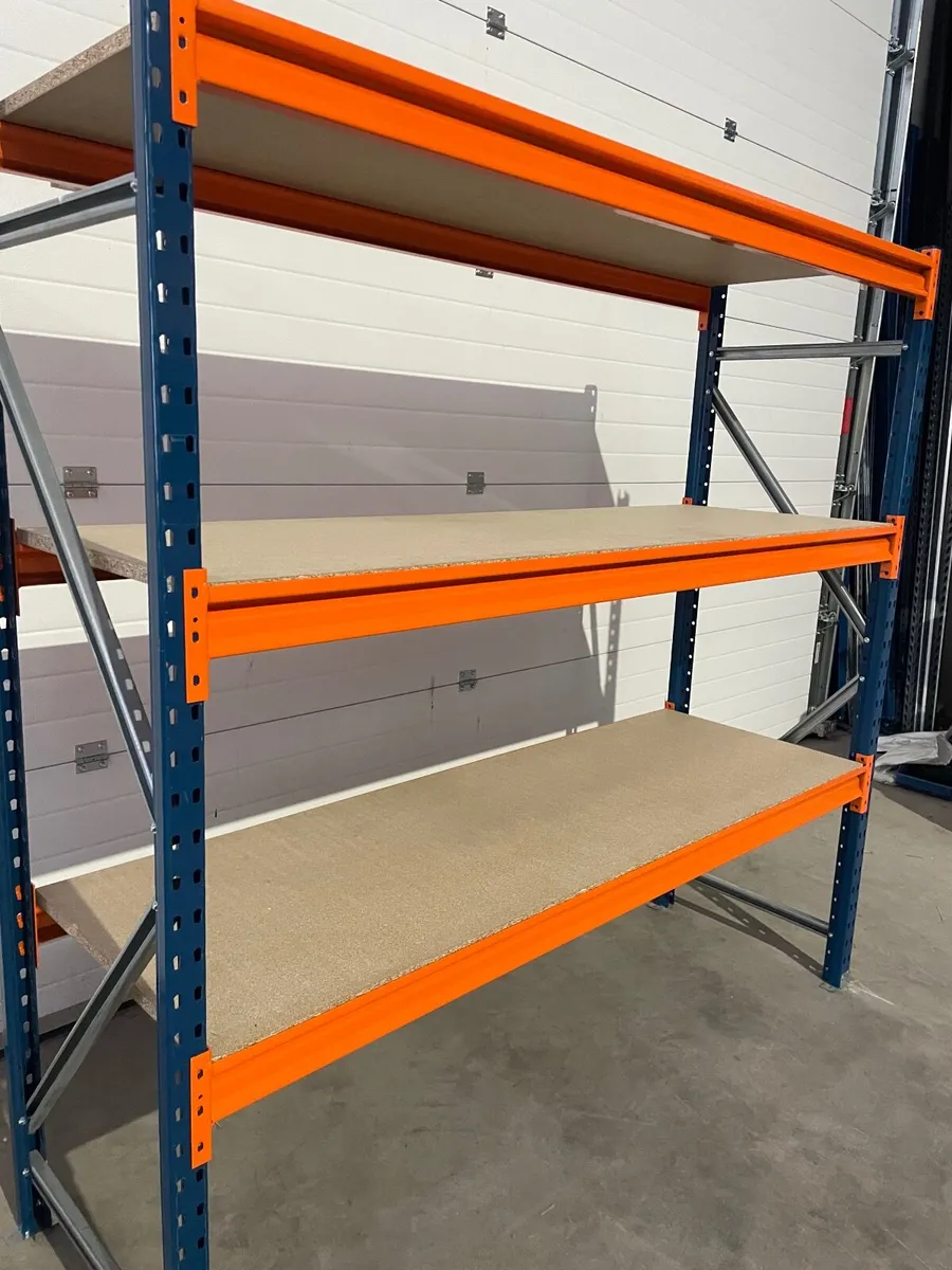 Used Longspan racking and pallet racking - Image 1