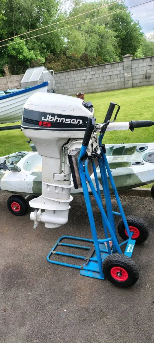 Johnson 15hp 2 stroke longshaft - Image 1