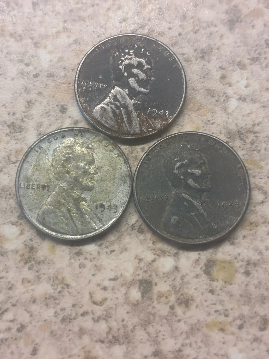 1943 Lincoln wheat cents - Image 2