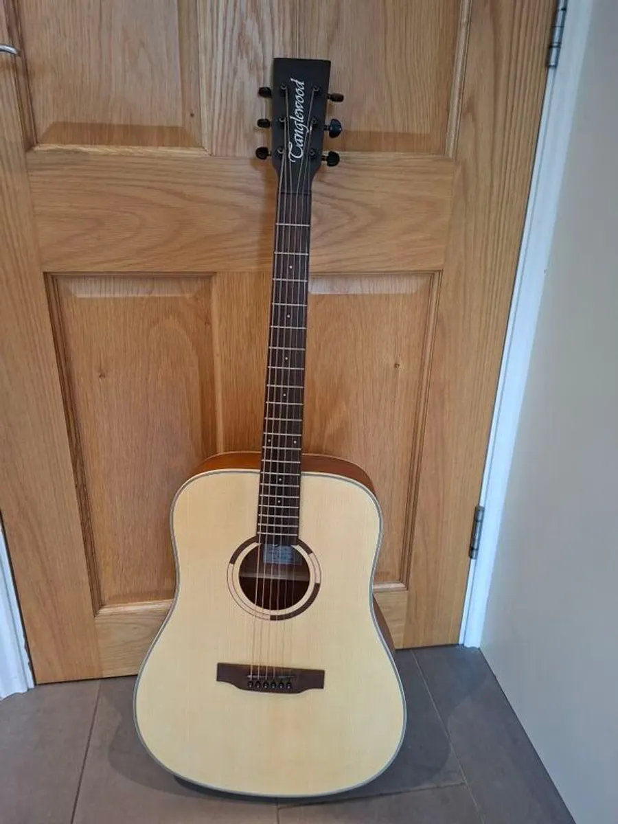Guitar (Tanglewood) & case - Image 1