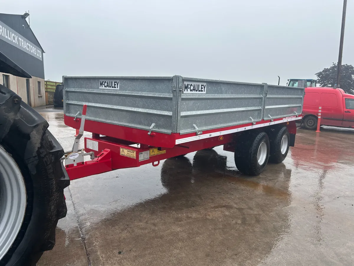 Unused McCauley 14.5 x 7.5 Tipping trailer - Image 2
