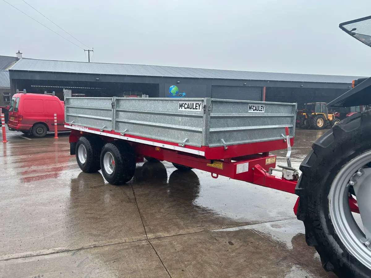 Unused McCauley 14.5 x 7.5 Tipping trailer - Image 1