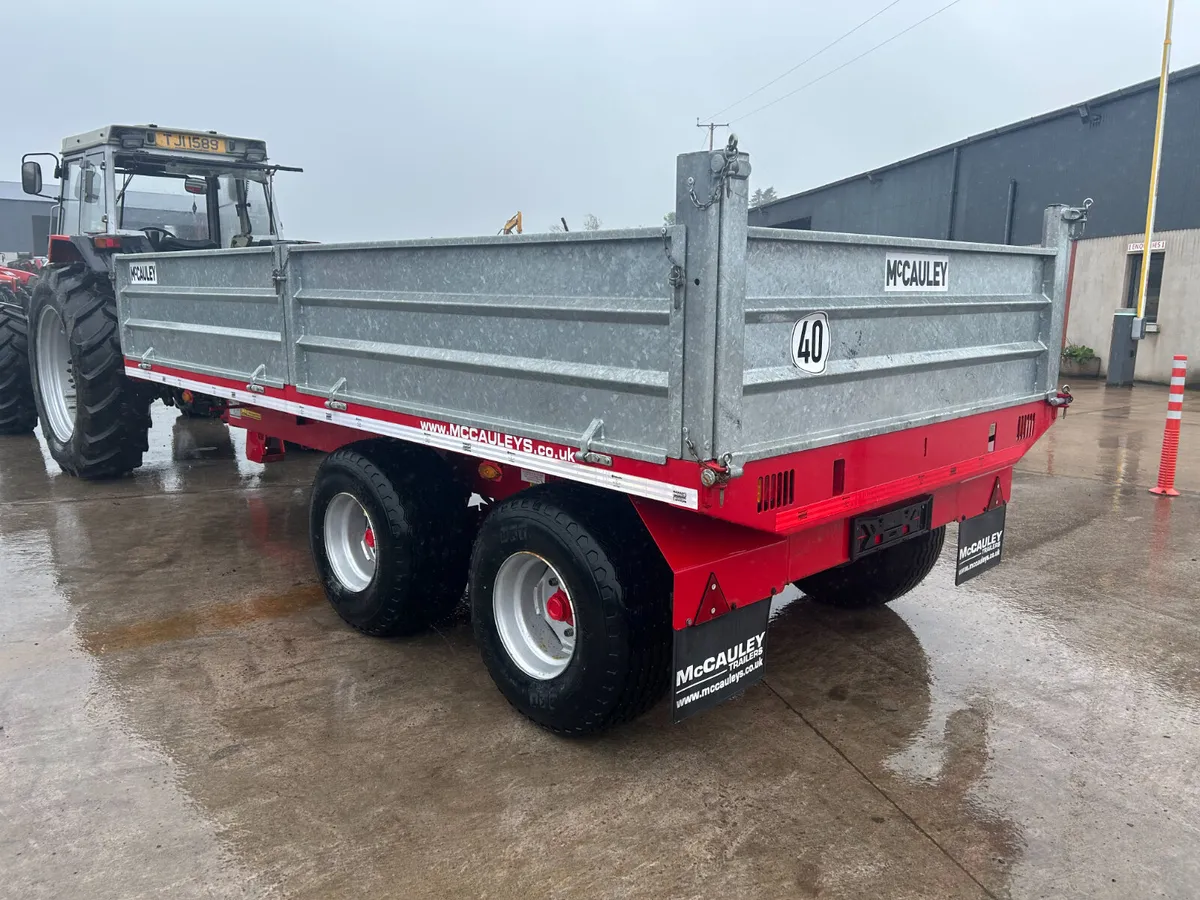 Unused McCauley 14.5 x 7.5 Tipping trailer - Image 4
