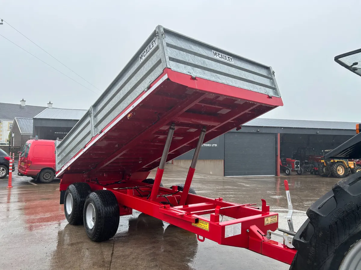 Unused McCauley 14.5 x 7.5 Tipping trailer - Image 1