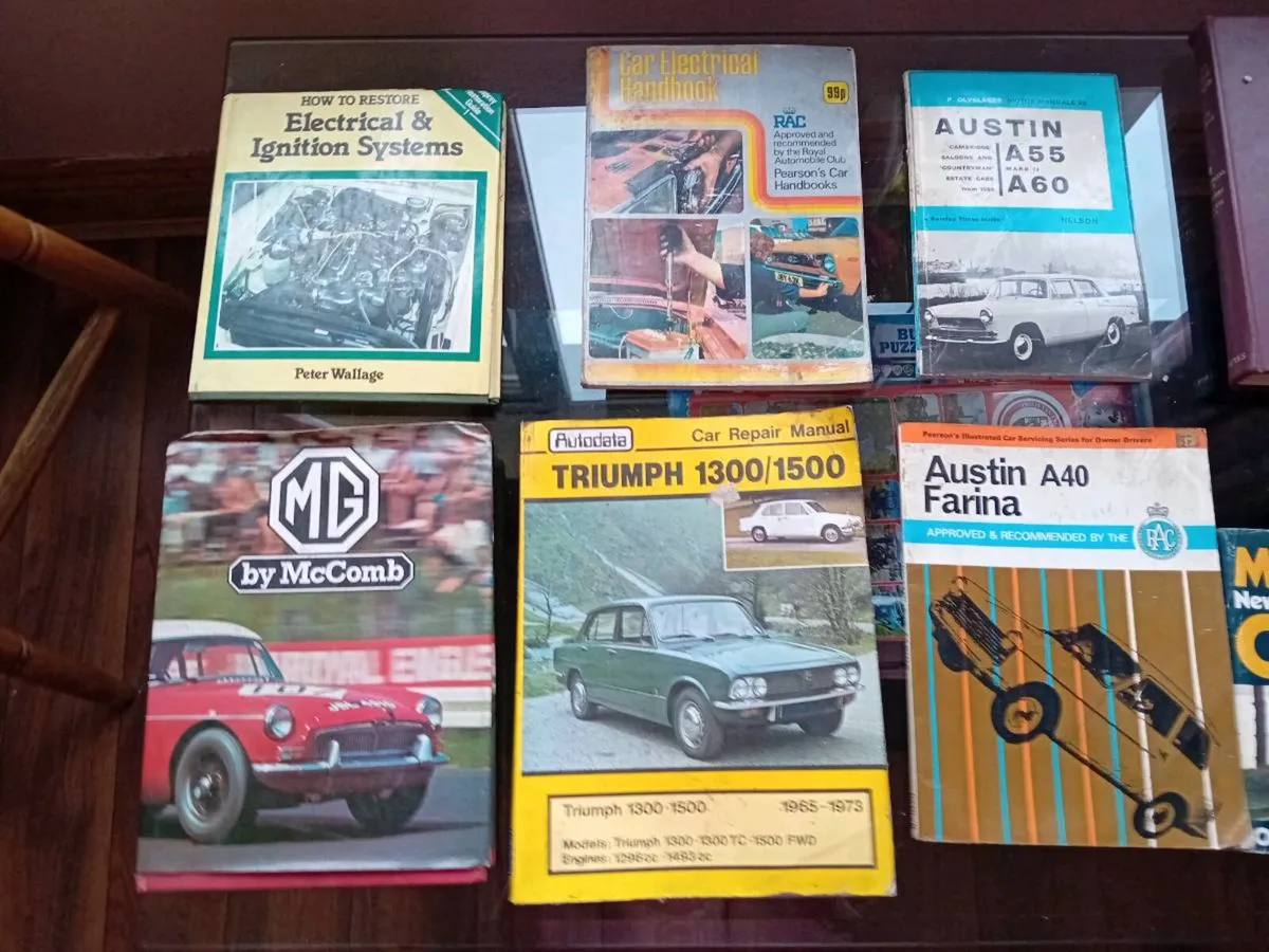 VINTAGE CAR MANUALS - Image 2
