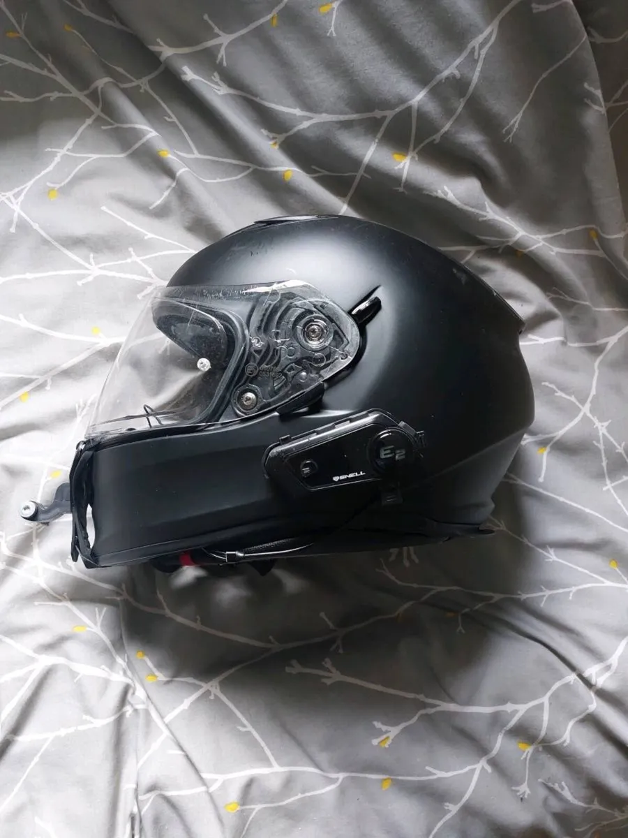 Scorpion Evo Helmet & Snell intercom system - Image 1