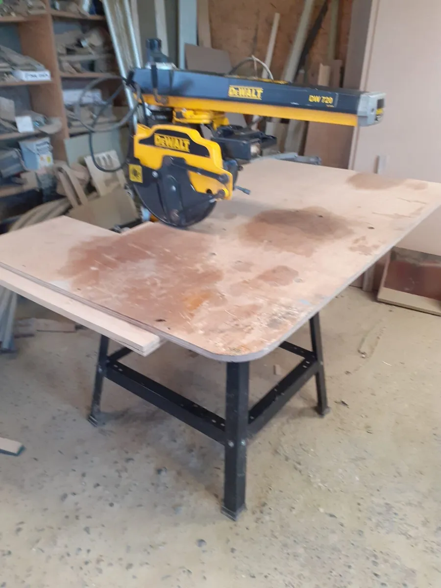 DeWalt radial saw - Image 3