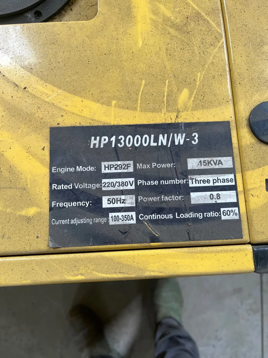 15kVA 3phase generator - Image 4