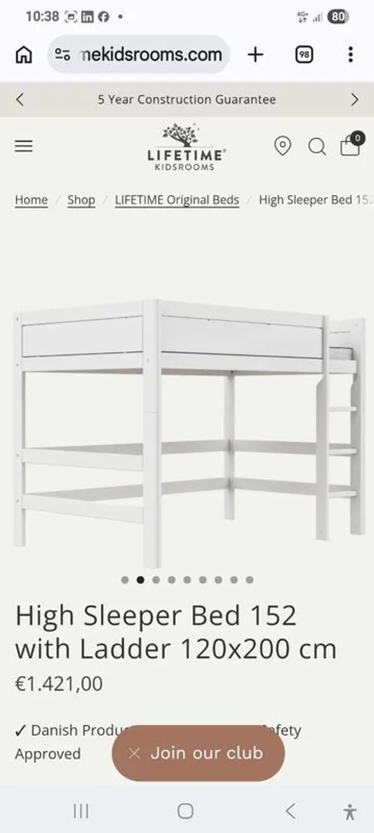 Bunk beds lifetime - Image 3