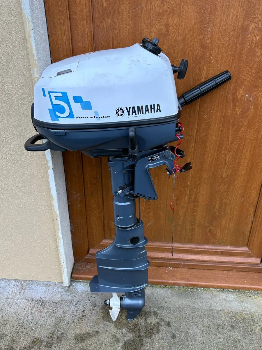 Yamaha 5hp outboard - Image 2