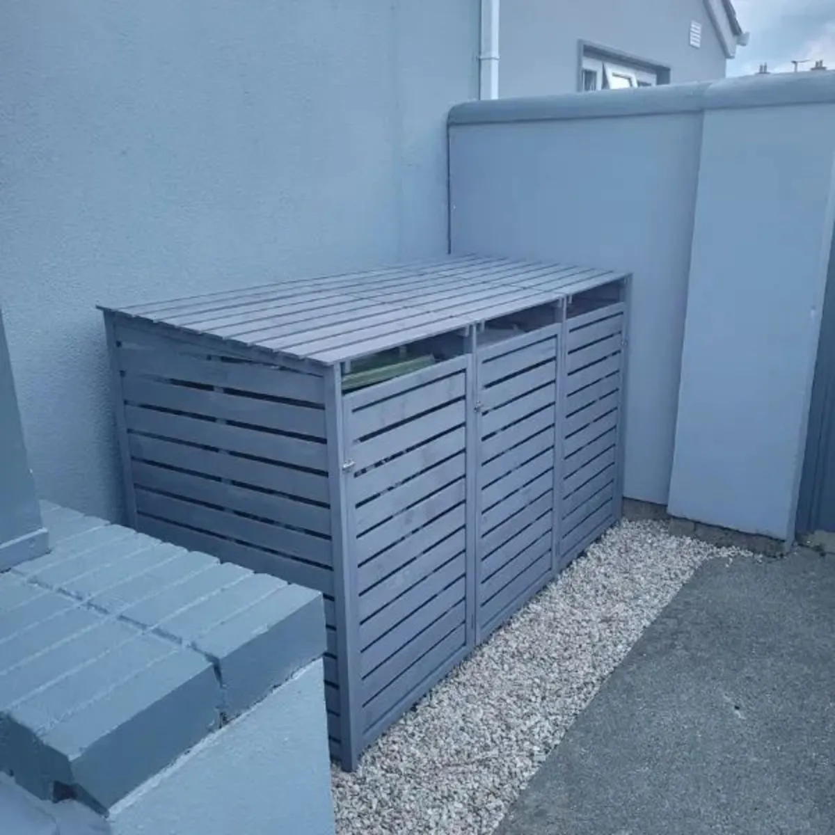 Wheelie Bin Storage  3 Bay - Image 2