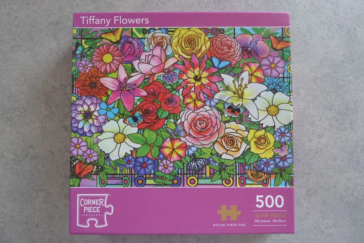 Jigsaw - Tiffany flowers