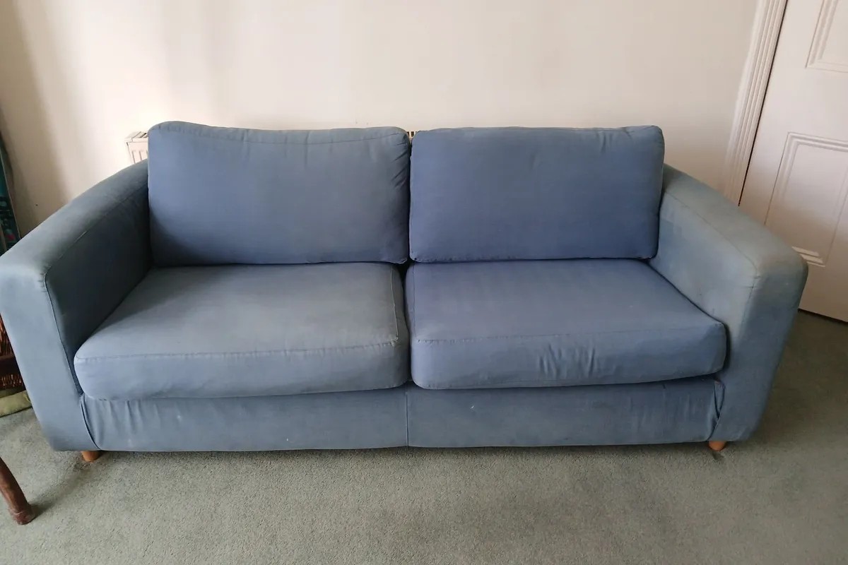 Habitat sofa and armchair - Image 1