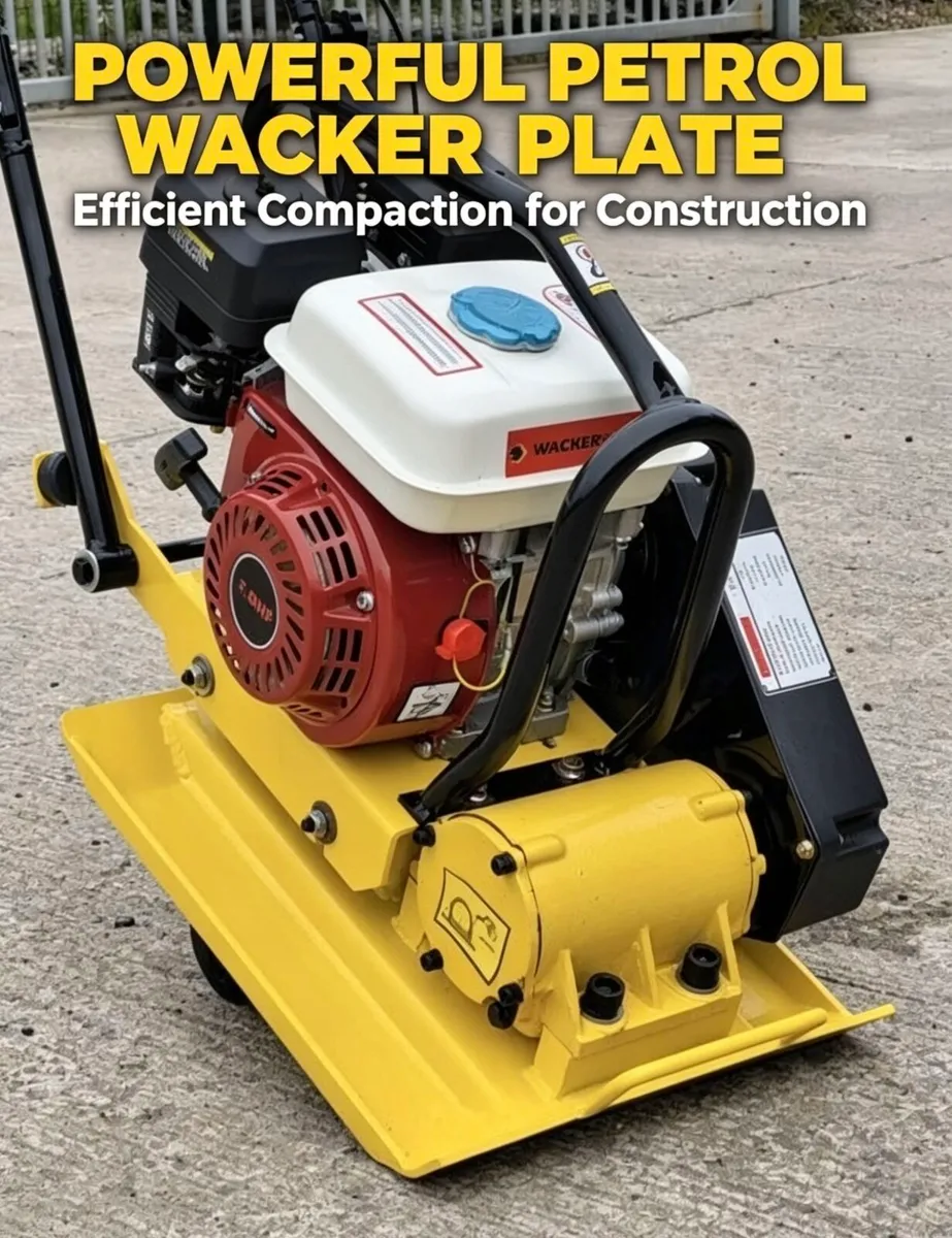 BRAND NEW PETROL WACKER PLATE