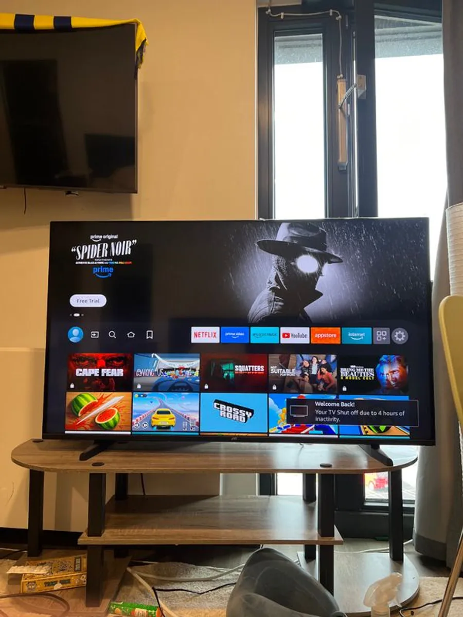JVC 50 4K Ultra HD Smart Fire TV + free Item! - Image 1
