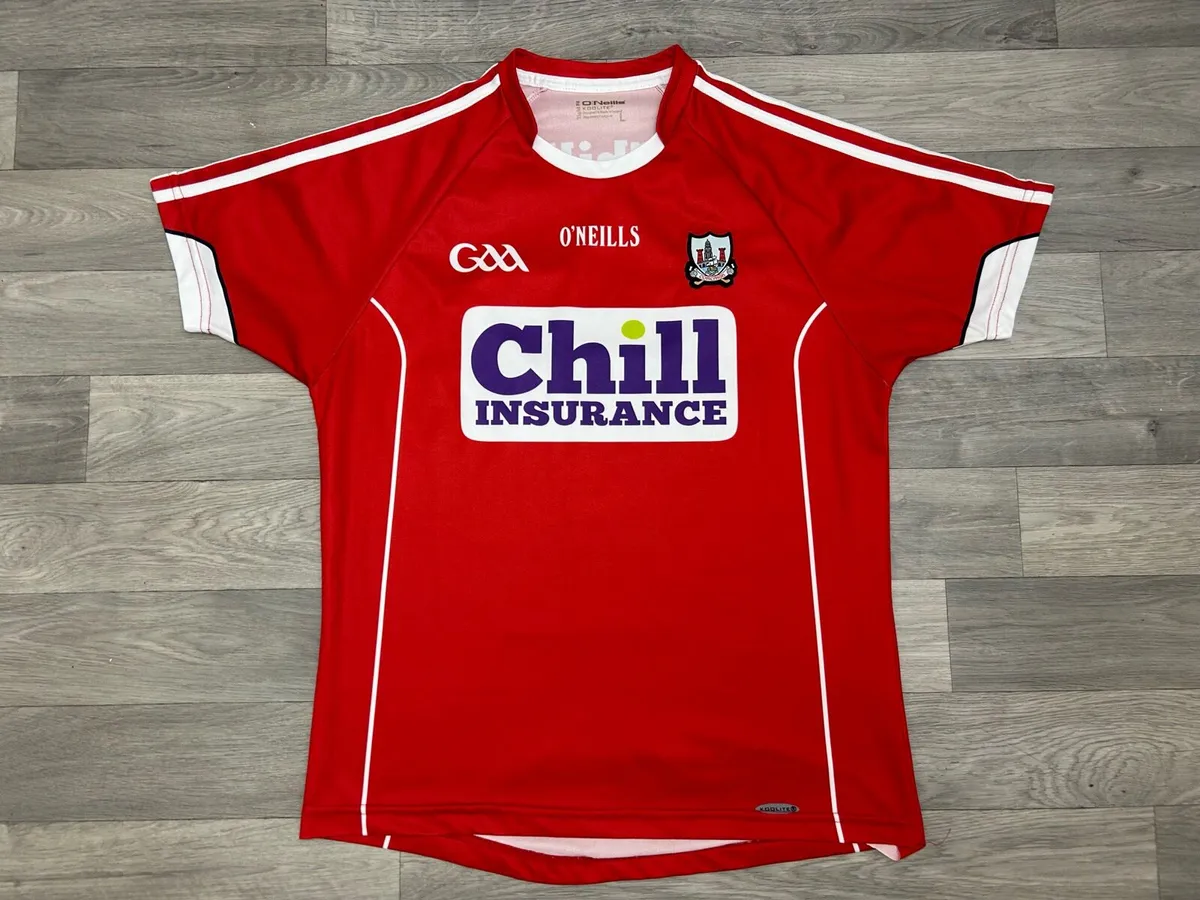 Oneills Cork Gaa Jersey Shirt Mens Large - Image 1