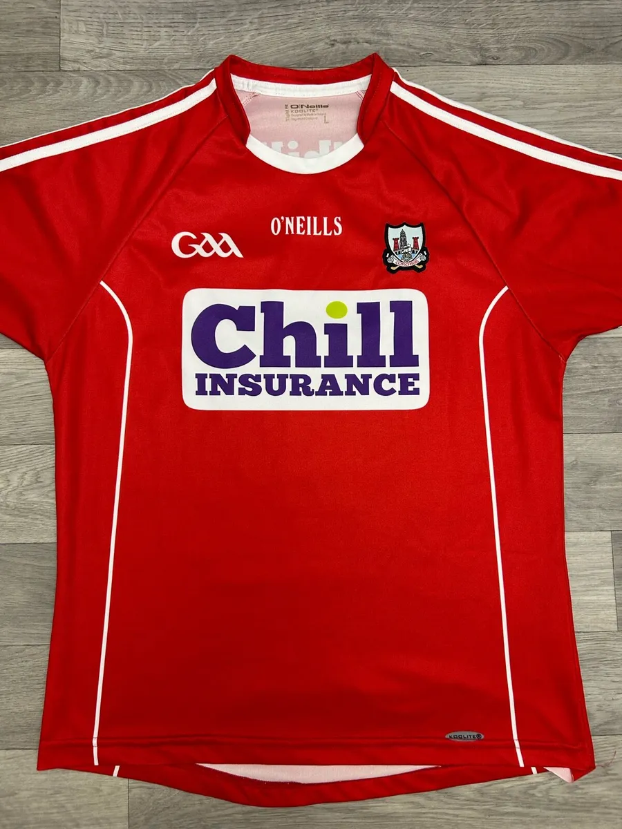 Oneills Cork Gaa Jersey Shirt Mens Large - Image 2