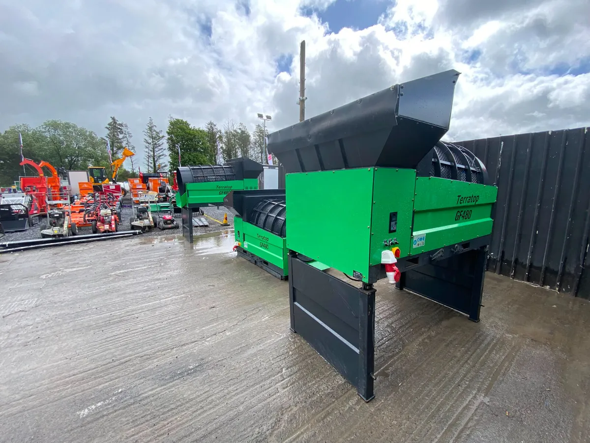 Terratop GF480 Rotary Drum Soil Screener - Image 3