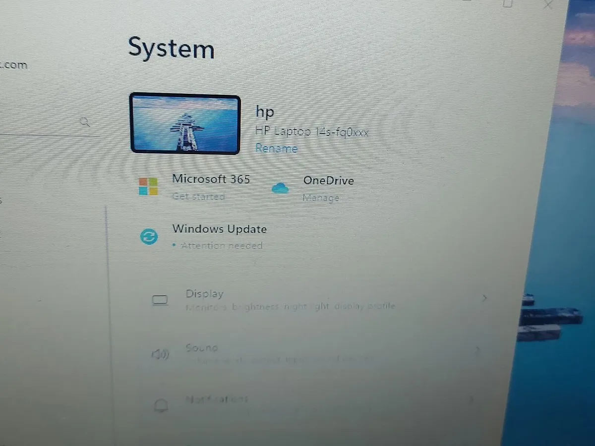 HP Laptop Model 14s-fq0060na, Purple, Windows 11 - Image 4