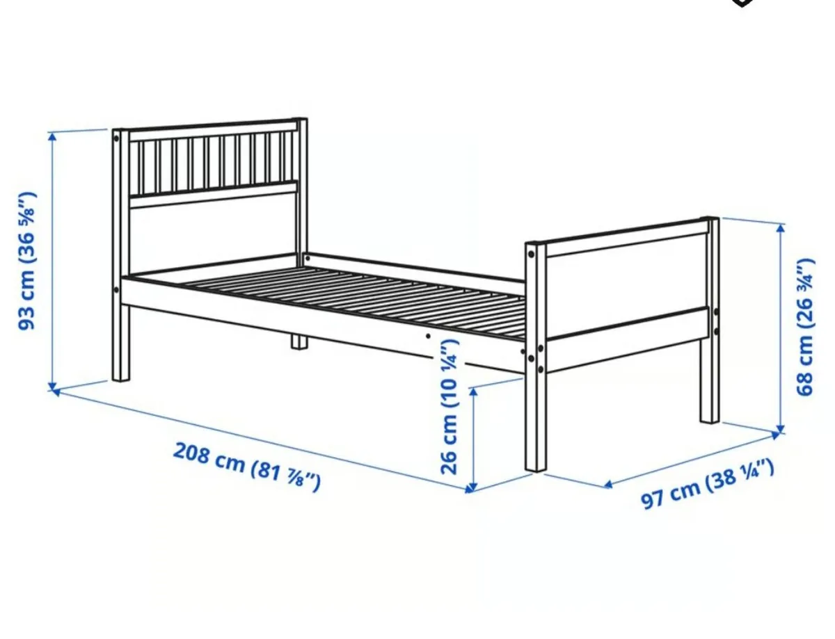 Ikea single Bed Frame for Sale - Image 1