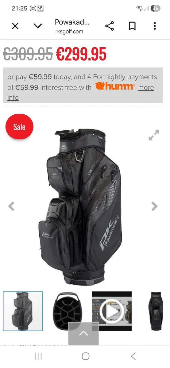 Golf bag