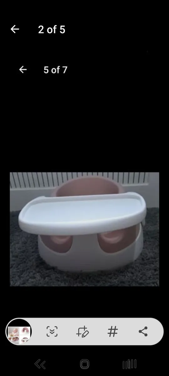 Mamas and papas booster seat / floor seat - Image 4
