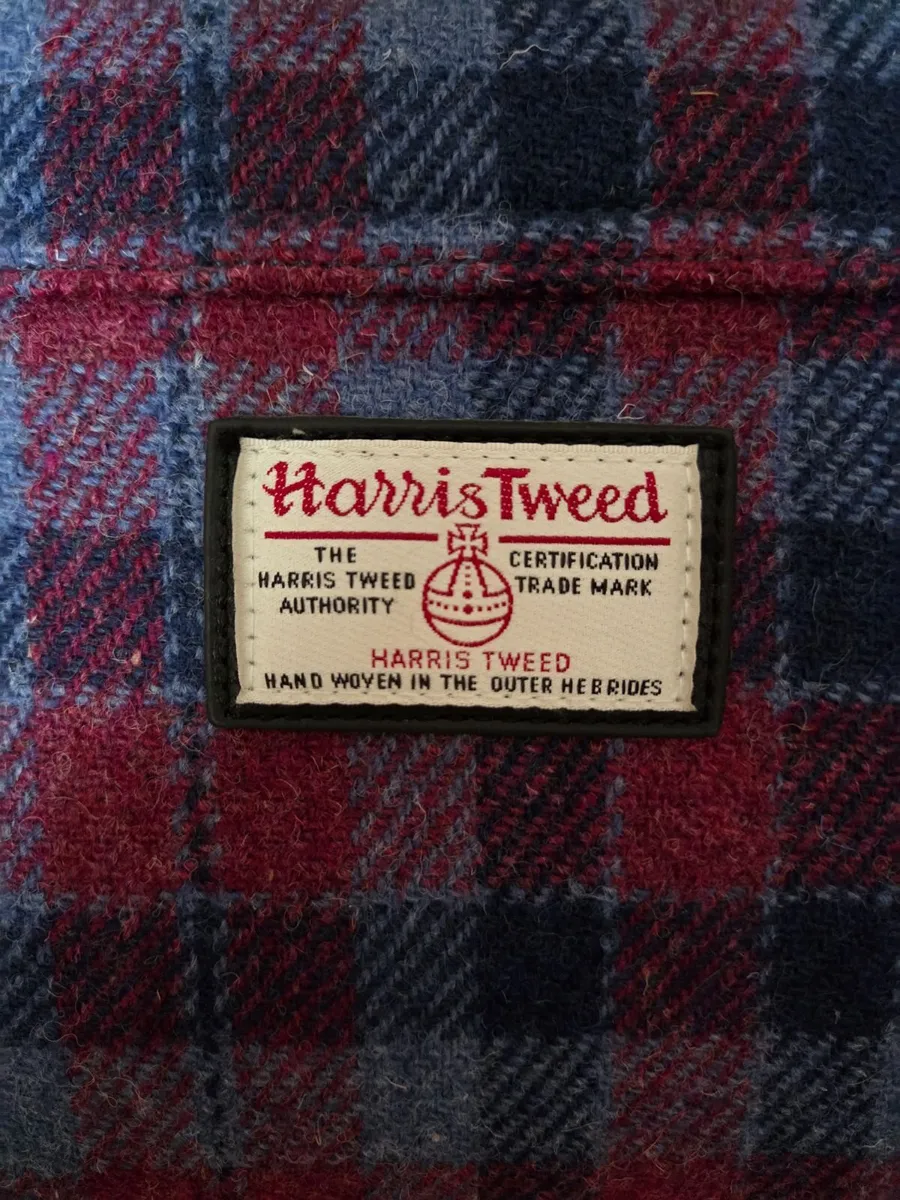 Harris tweed bag - Image 1
